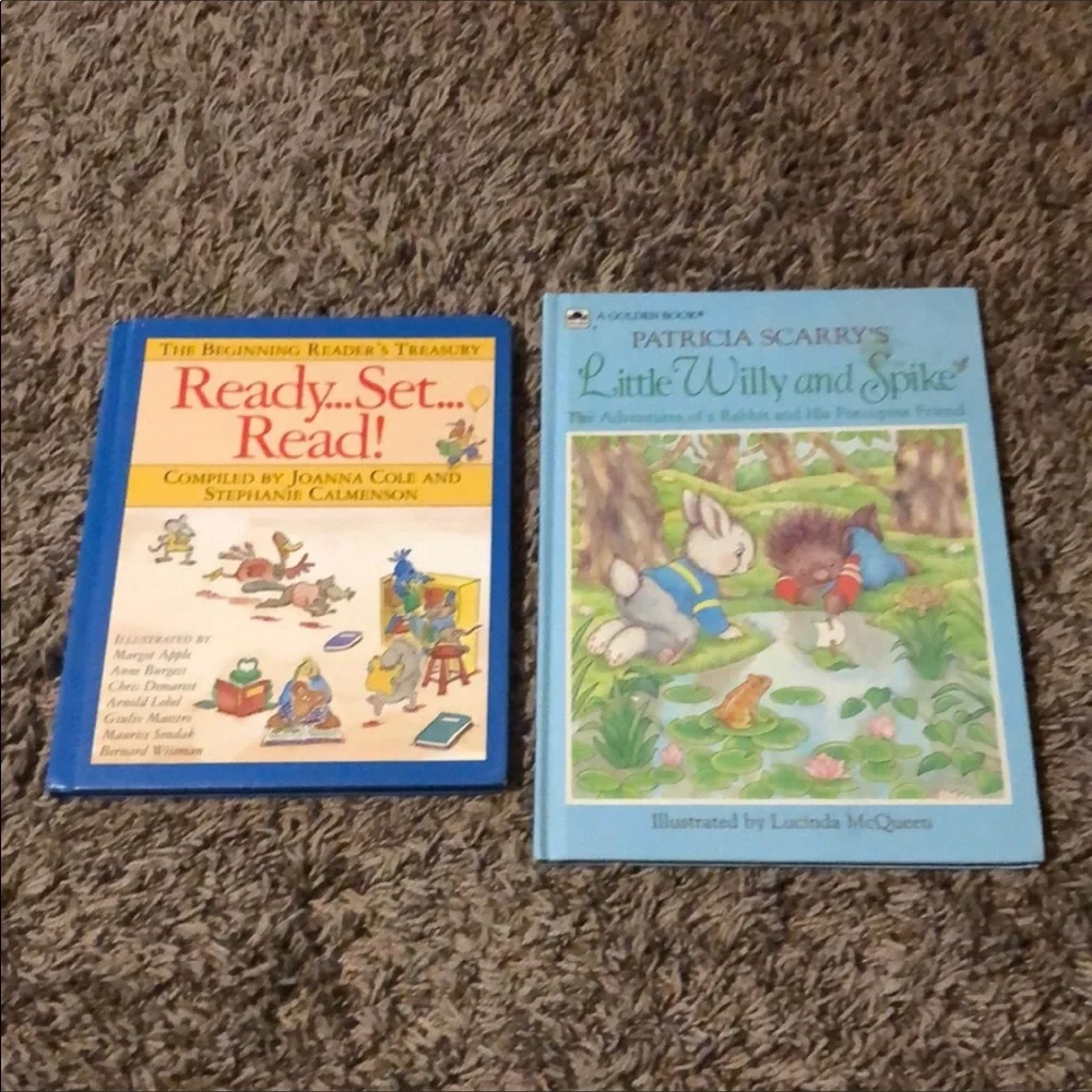 Children’s Reading Books. Set of 2 Hardcover Children’s Reading Books
